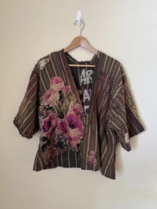 Magnolia Pearl No Artist Jacket Floral Embroidered Buffalo One Size - Picture 1 of 7