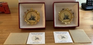 THE HUMMEL GOLDEN CHRISTMAS ORNAMENT COLLECTION "LIGHT OF THE WORLD" YEAR 1986 - Picture 1 of 7