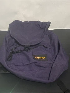 "Mochila Eastpak vintage hecha en EE. UU. púrpura 18""" - Imagen 1 de 4