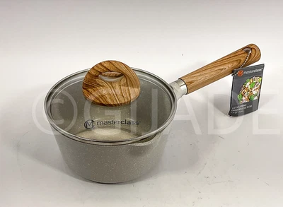 Masterclass Utensilios de Cocina Colección Premium 1.5-qt- 6.5 In Cacerola con Tapa Beige Foto 1 de 4