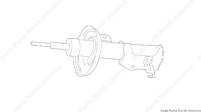 Genuine Saab Front Right Strut For 2011 Saab 9-5 Turbo 2.0L L4 GAS DOHC 12822731 Foto 1 de 2