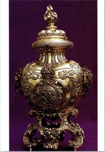 Urn Containing the Heart of King Ludwig II Germany Postcard - Picture 1 of 2
