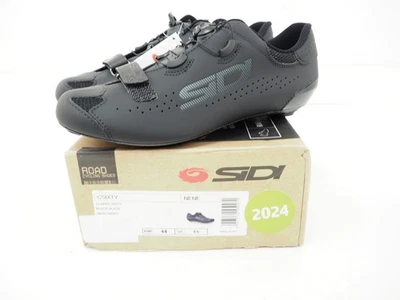 NEW! Sidi Scarpe Sixty Men's Road Cycling Shoes EU 44  US Men's 9.5 Black - Image 1 of 4