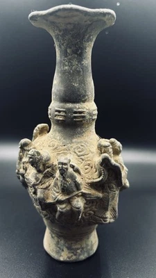 17th century Emperor Qianlong's Eight Immortals Bronze Vase | Replica - Image 1 of 4