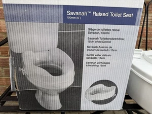 Homecraft Savanah Toilettensitzerhöhung - ohne Deckel, 6 Zoll (150 mm) - Bild 1 von 10