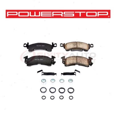 PowerStop Front Disc Brake Pad & Hardware Kit for 1987 GMC V1500 - Service fg Foto 1 de 4