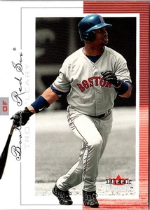 2001 Fleer Genuine Troy O'Leary #46 Boston Red Sox Baseball Card - Picture 1 of 2