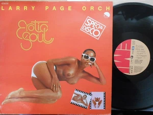 Larry Page Orchestra ORIG FRE LP Erotic Soul EX '77 EMI Disco soul sexy cover - Picture 1 of 1