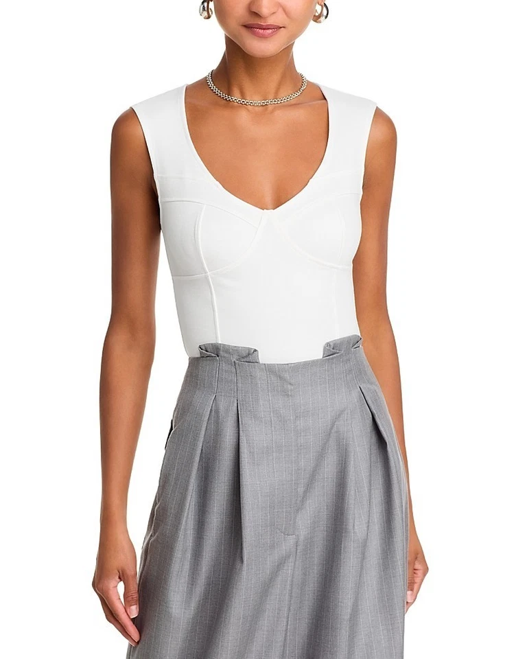 Camiseta sin mangas Aqua Bustier talla M nueva sin etiquetas Foto 1 de 1