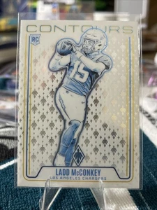 Panini Phoenix 2024 - Contours Ladd McConkey #CON-LMY (RC) - Imagen 1 de 2