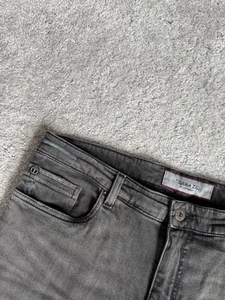 Teleria Zed Indigozed Made In Italy Cobra 19A Gray Selvedge Jeans Men’s 38 (36) - Picture 1 of 9