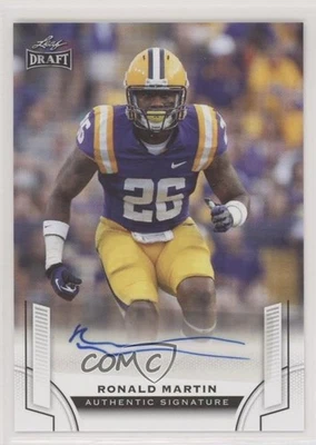 2015 Leaf Draft Auto Ronald Martin #BA-RM1 Auto - Image 1 of 2