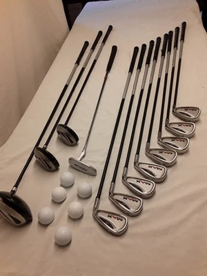 DUNLOP MAX DRIVER 3 & 5 WOODS, IRONS SET, PUTTER; MEN'S R-H - Image 1 of 4