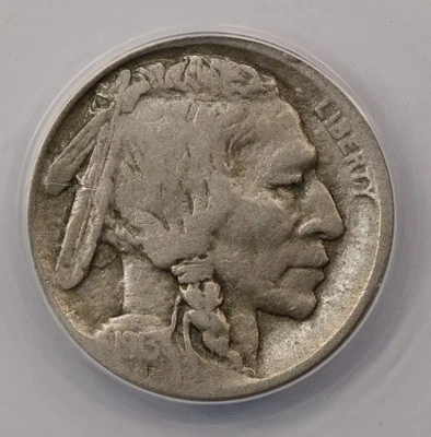 1913-D Buffalo Nickel ANACS VG10 Type 2 - Image 1 of 4