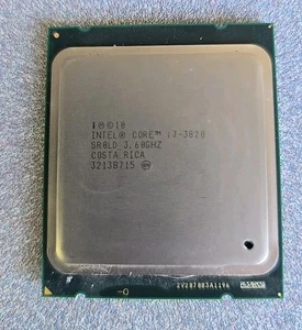 Intel Desktop 4 core CPU I-7 3820 FCLGA2011 3.60 GHz turbo up to 3.80 GHZ - Picture 1 of 2