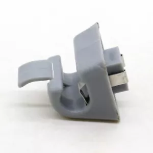 For Mercedes Benz W123 W124 W126 W201 E S Class Sun Visor Hook Clip Bracket Gray - Picture 1 of 5