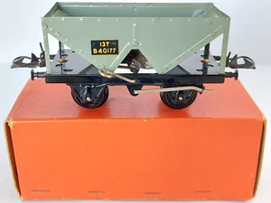 O Gauge HORNBY TRAINS No. 50 Hopper Wagon in Original Box - Superb Example - Picture 1 of 16
