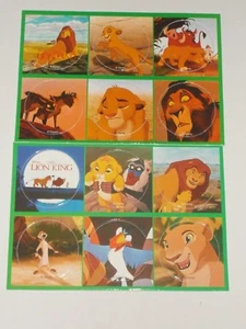 1994 Disney "Lion King" Pogs Full Sheets" Set/2 Edwards Theater Exclusive New - Picture 1 of 3
