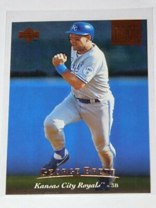 1995 UPPER DECK FINAL TRIBUTE GEORGE BRETT CARD #449