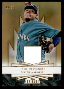 2014 Topps Tribute Forever Young Relics Sepia Felix Hernandez #/35 (ref 16828) - Picture 1 of 2