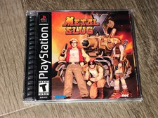 Metal Slug X PlayStation 1 PS1 Complete CIB Authentic