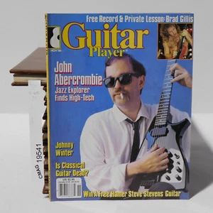 JOHN ABERCROMBIE JOHNNY WINTER BRAD GILLIS GUITAR PLAYER MAGAZINE November 1986 - Picture 1 of 1