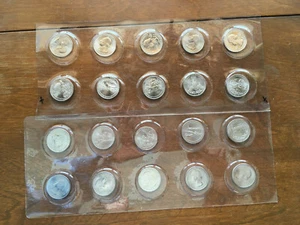 America the Beautiful US 2012,2013 cuartos diferentes marcas de ceca sin circular // - Imagen 1 de 4