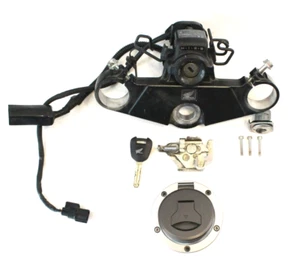 Genuine 2018–2023 Honda CBR500R Lock Set Top Yoke ECU & HISS 35010-MJW-D13 - Picture 1 of 22