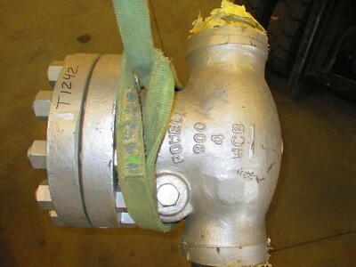 Válvula de retención oscilante | POWELL 9061 | 4" Clase 900 Extremo biselado | Cuerpo WCB | Borde #8 Foto 1 de 4