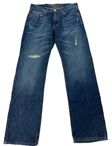 American Eagle Jeans gerades Bein Distressed Denim Gr. 28x30 gebraucht, in einwandfreiem Zustand - Bild 1 von 6