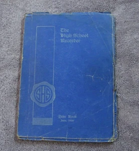 JUNE 1936 SARATOGA SPRINGS NEW YORK HIGH SCHOOL YEARBOOK  - Picture 1 of 3