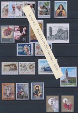2020 Vaticano , Annata completa 20 val + 6 BF + 1 Libretto Santo Natale , fr...