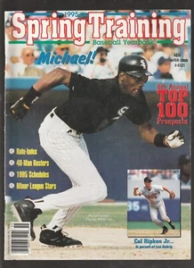 Michael Jordan 1995 Spring Training Baseball Yearbook magazine WHITE SOX - Picture 1 of 2