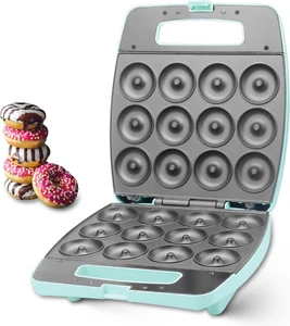Mini Donut Maker Maschine, Backen 12 Mini Donuts, Maquina Para Hacer Donas, Perf - Bild 1 von 6