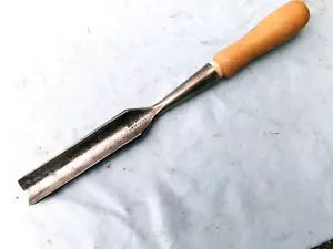 Cincel de gubia de enchufe de colección - 1 1/4" de ancho - firmado: buck brothers - Imagen 1 de 4