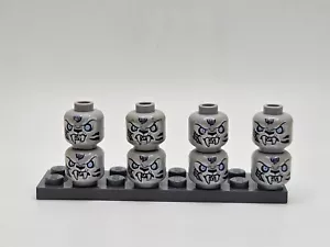 LEGO parte minifigura cabeza Sykor Leyendas de Chima x8 ver fotos - Imagen 1 de 4