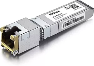 For Cisco SFP-10G-T-X Module, 10G SFP to RJ-45 Copper, 10GBase-T, 1/2.5/5/10Gbps - Picture 1 of 6
