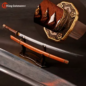 98Official Saber Military Gunto Folded Steel Japanese Samurai Katana Sword Sharp - Picture 1 of 17