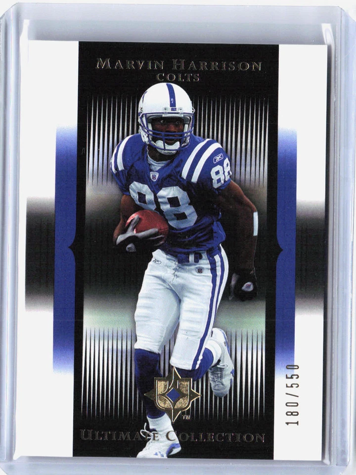 2005 Upper Deck Ultimate Collection #42 Marvin Harrison #'d /550 - Image 1 of 2