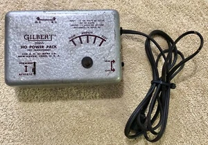 VOLANTINO AMERICANO VINTAGE/GILBERT #32655 HO POWER PACK TRENO GIOCATTOLO TRASFORMATORE - Foto 1 di 7