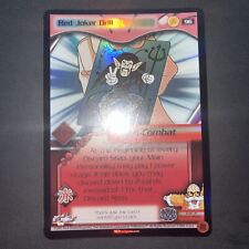Dbz Dragon Ball Z Ccg Tcg card Red Joker Drill HOLO FOIL #96 LIMITED Buu Saga