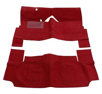 Kit de alfombras delanteras y traseras Cadillac DeVille 1959-1960 2 puertas negro gris tostado Foto 1 de 4