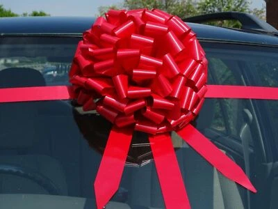 GIANT CAR BOWS BY MEMORY BOX PARTY Giant bow for car ( NOT A PULL BOW ) All colours with Superfast Dispatch!!
