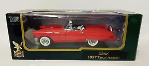 Road Signature 1957 Ford Thunderbird Convertible Die-Cast Car Red 1:18 Scale - Picture 1 of 5