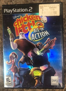 Disney's Chicken Little: Ace in Action (Sony PlayStation 2, 2006) nur Hülle - Bild 1 von 2