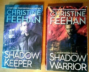 2 Shadow Rider novels-Christine Feehan-Shadow Keeper & Shadow Warrior-free ship - Imagen 1 de 1