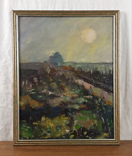 Sunny Field, Landscape Painting, Original oil painting, Artist Faraponov