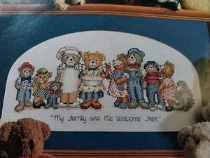 Bear Family Reunion OOP Kreuzstich Magazin MUSTER (V)  - Bild 1 von 1