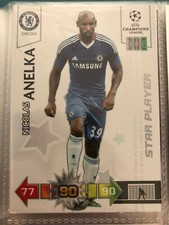 Nicolas Anelka Star Player Card - Panini Adrenalyn XL Champions League 2010/11