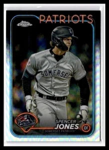 2024 Topps Pro Debut - Chrome Spencer Jones #PDC-165 (RC) Refractor - Picture 1 of 2
